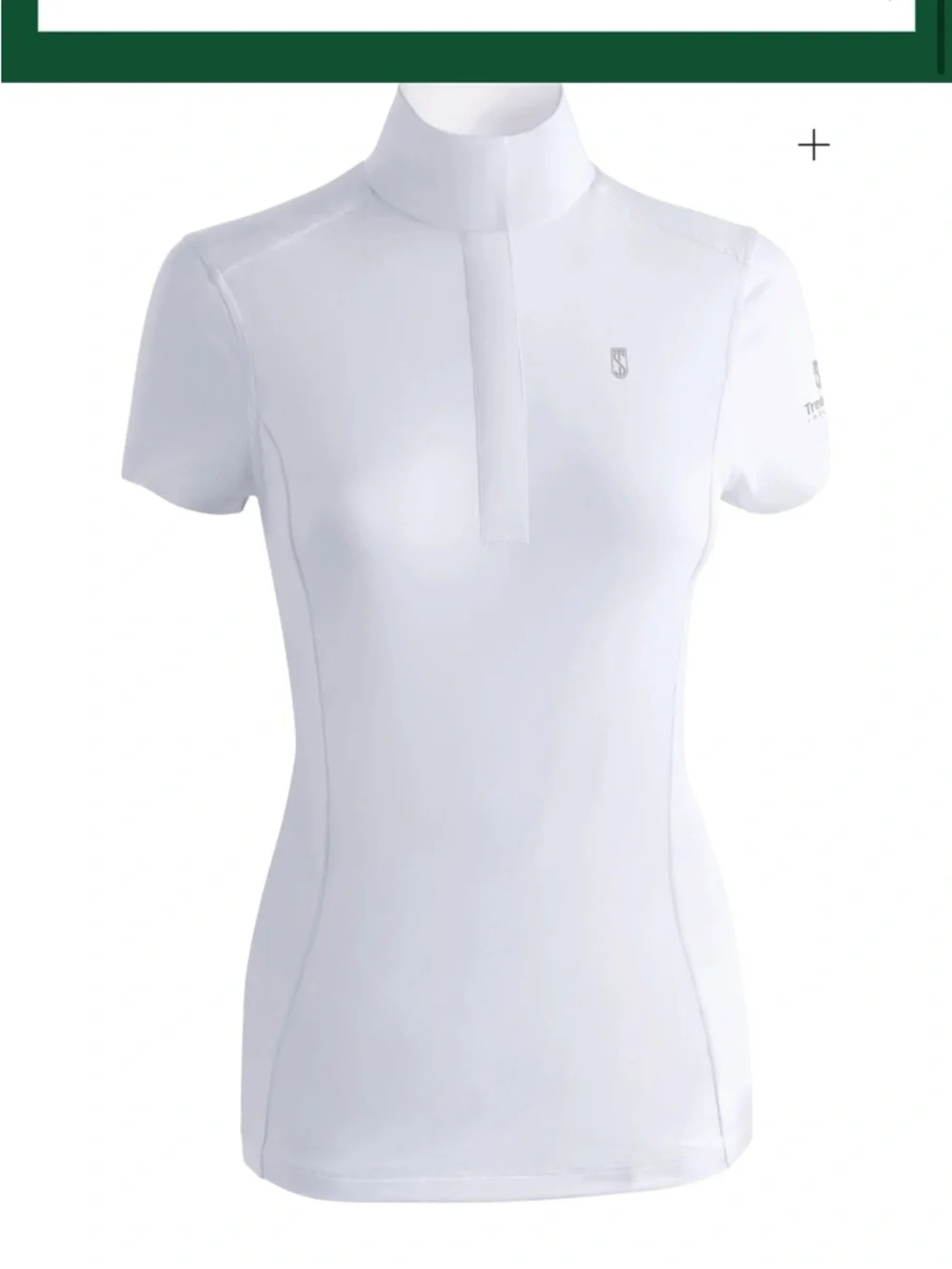 Tredstep Ladies Napoli Short Sleeve Riding Shirt - Picture 5 of 7